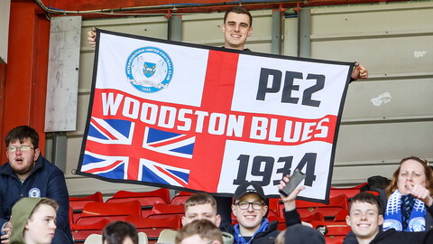 Posh Fans at Bristol City