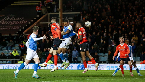 Posh v Luton Town