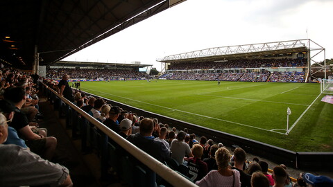 Posh Supporters at the Weston Homes Stadium