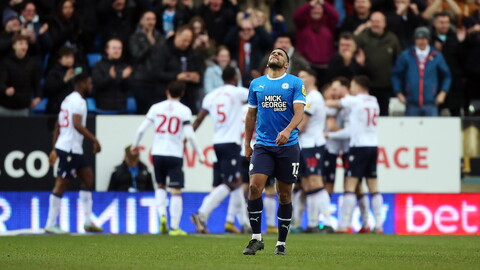 Posh v Bolton Wanderers