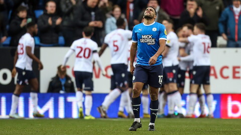 Posh v Bolton Wanderers