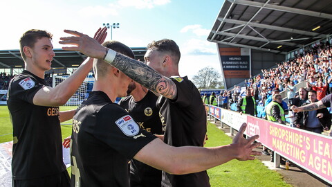 Shrewsbury Town v Posh
