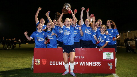 Posh Women County Cup Winners