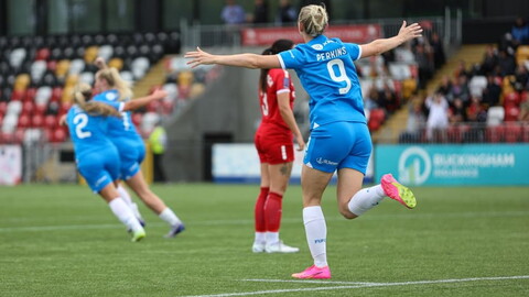 Posh Women celebrate victory