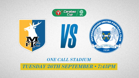 Mansfield Town v Posh