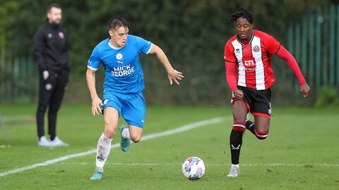 Posh U21s v Sheffield United U21s