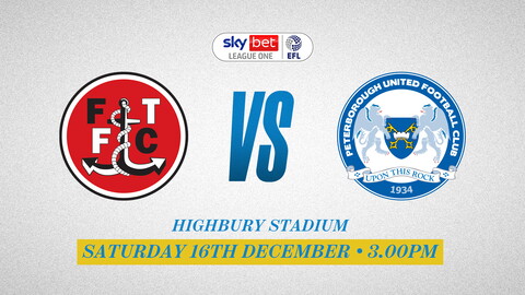 Fleetwood Town v Posh