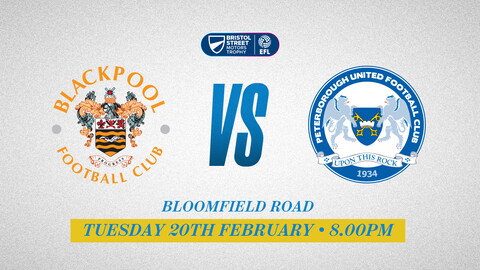 Blackpool v Posh