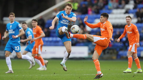 Posh v Blackpool