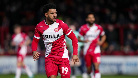 Stevenage's Jamie Reid