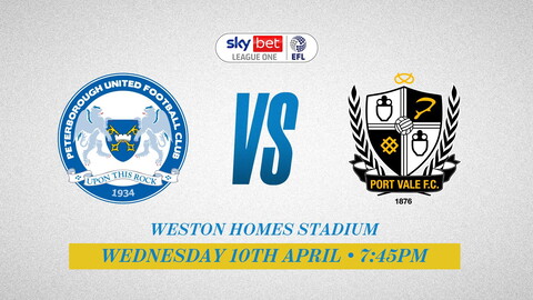 Posh v Port Vale