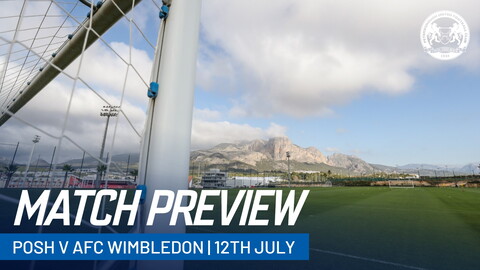 Posh v AFC Wimbledon