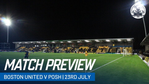 Boston United v Posh