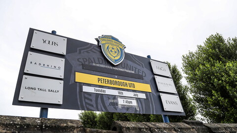 Spalding United v Posh