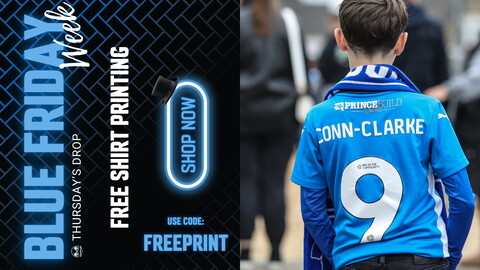 Blue Friday Week - Thursday's Drop