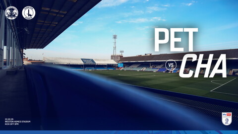 Posh v Charlton Athletic