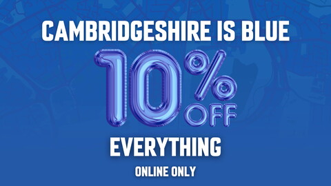 Cambridgeshire is Blue