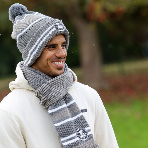 Grey Jacket Hat