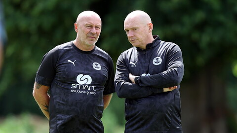 Kevin Russell and Kieran Scarff