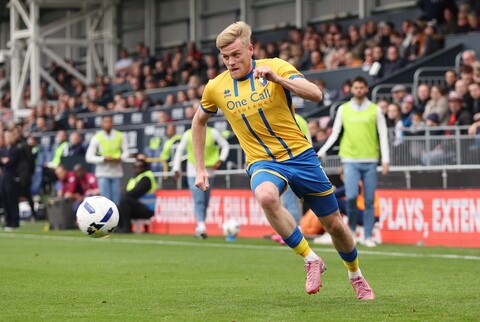 Mansfield Town's Will Evans