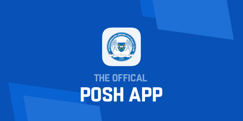 User Update Required For Posh App | Peterborough United - The Posh