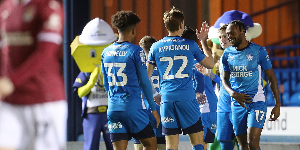 Posh Progress In Trophy After Comfortable Derby Success | Peterborough ...