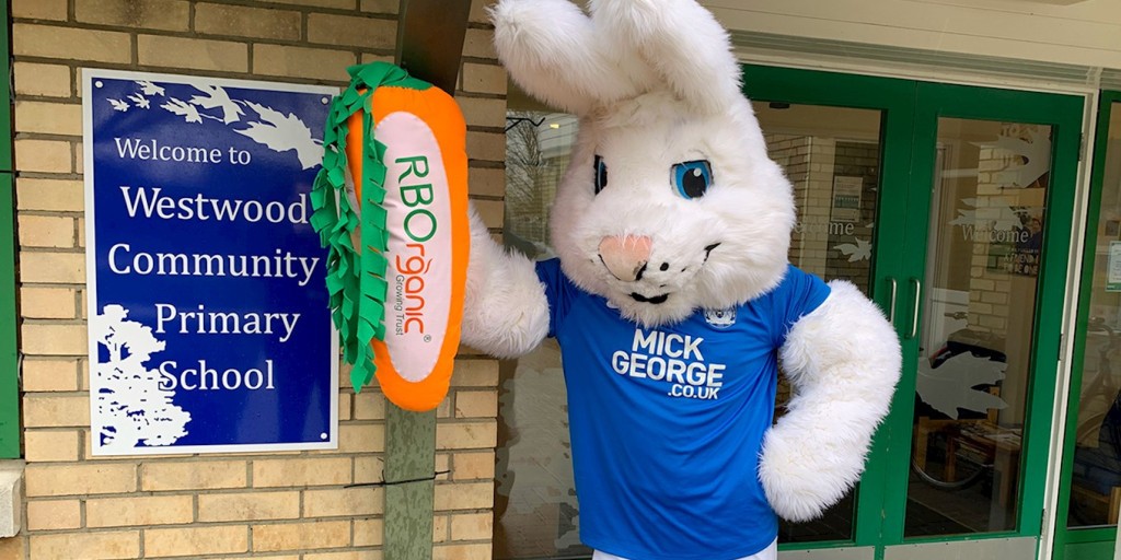 Posh Visit Westwood Primary School Peterborough United The Posh